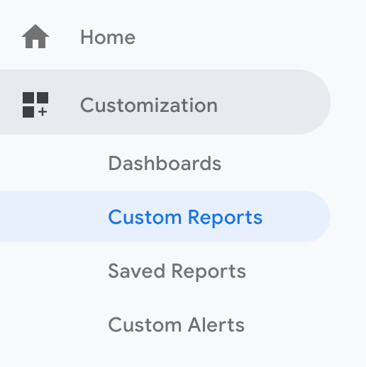 Benutzerdefinierte Berichte Google Analytics