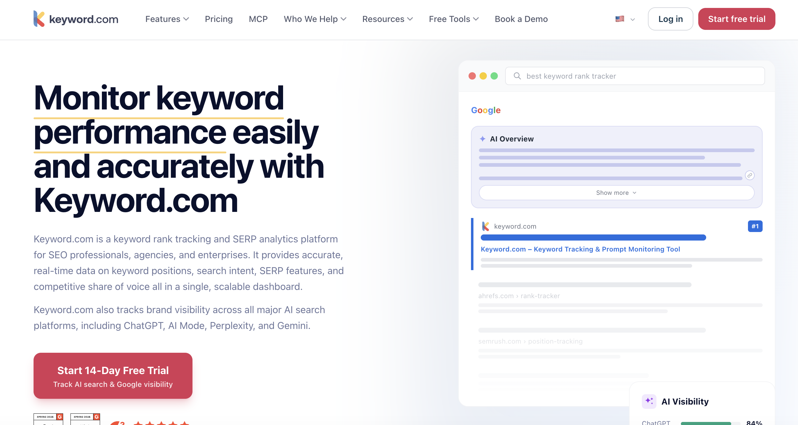 keyword.com-Startseite