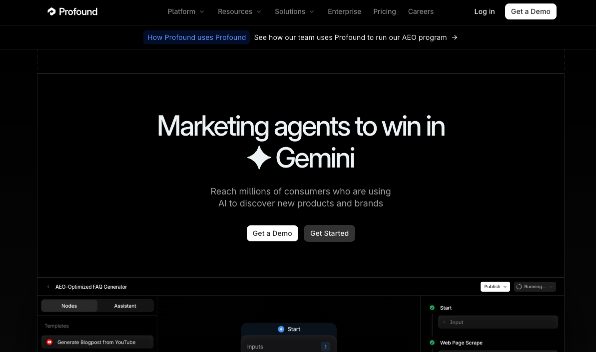 Profound-Homepage