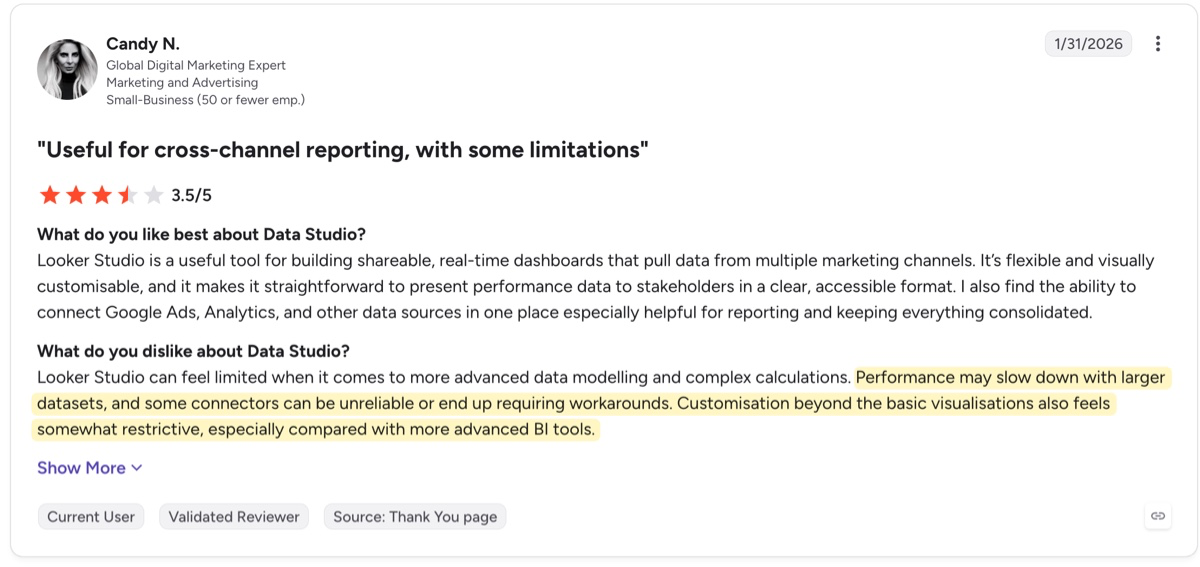 Alternative zu Data Studio